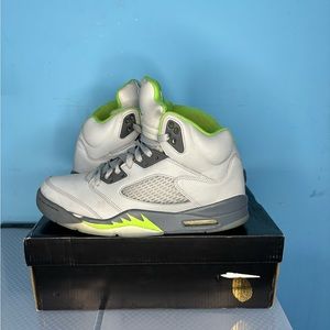 Jordan 5 Green Bean Reflective